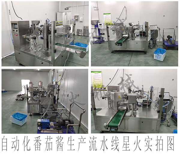  番茄醬生產流水線設備，自動化番茄醬生產流水線
 